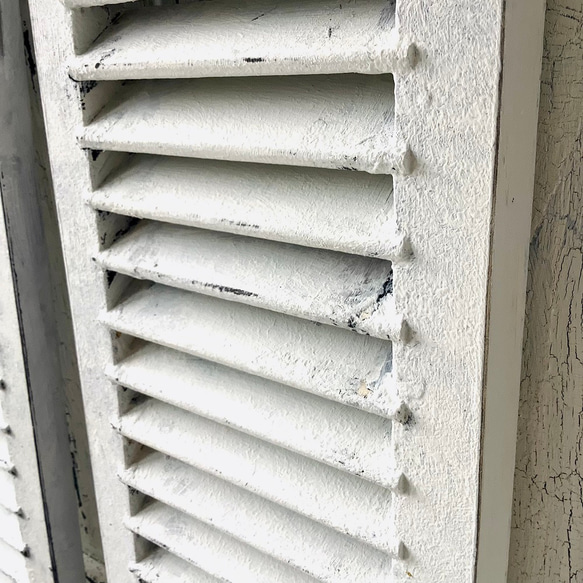 【受注製作】ルーバー・ドア・パーテーション・パーティション・フレンチシック・シャビーシック(#600) 