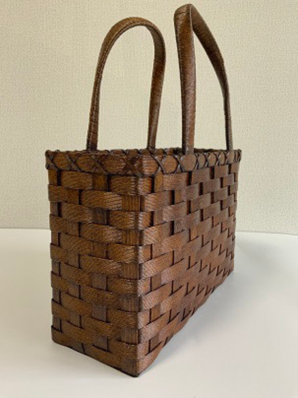 漆（うるし）のかごバッグ 小 かごバッグ ケヤキの器 想贈 通販