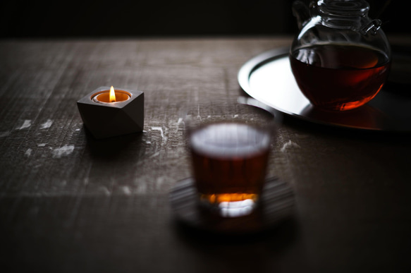 テーパー＆ティーライトキャンドル ホルダー　Reversi 9枚目の画像