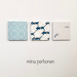 mina perhonen ミナペルホネン ファブリックパネル 3点セット