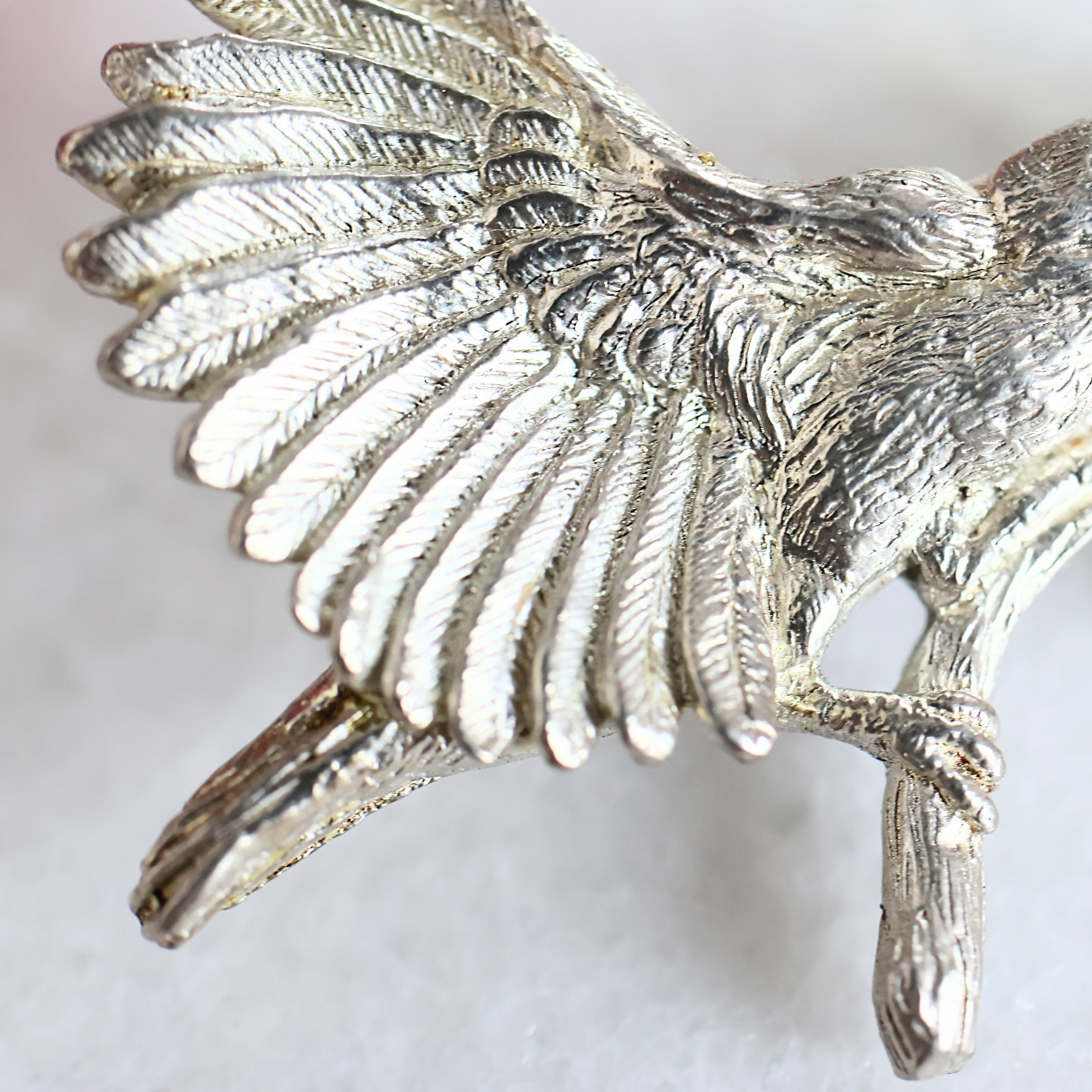 幸運を呼ぶ鳥コマドリのエナメルブローチ/ペンダント兼用【受注生産】