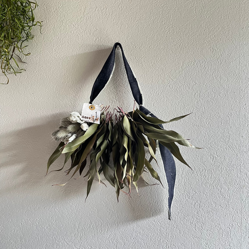 レモンユーカリ 壁掛け wreathe 2024 リース GORICHA 通販