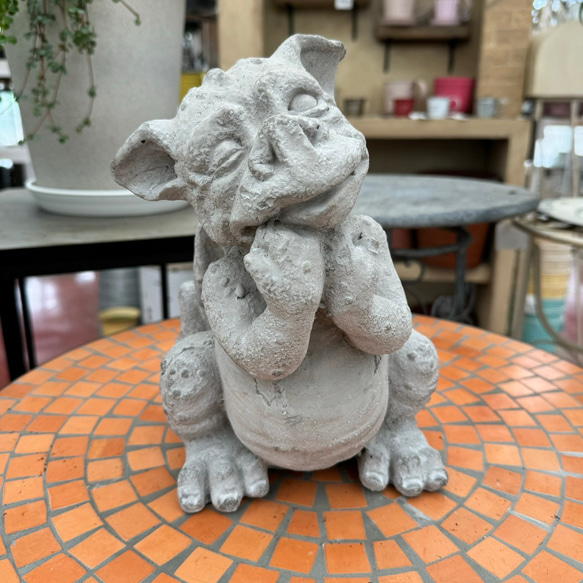 ゴブリン オブジェ イングリッシュガーデン ガーデニング雑貨