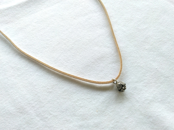 カレンsilver＊＊＊革紐ネックレス＊＊＊ ネックレス