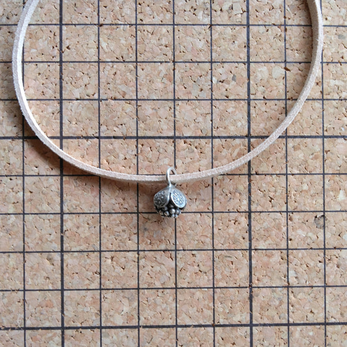 カレンsilver＊＊＊革紐ネックレス＊＊＊ ネックレス