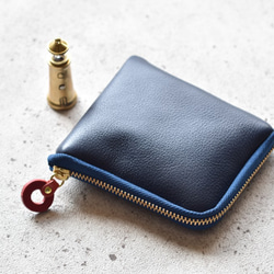 漁師の娘サイフ　(箱入り娘）ネイビー　灯台刺繍　 7枚目の画像