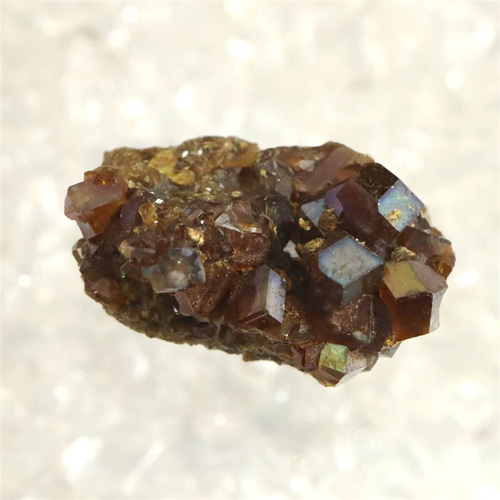 奈良県天川村産 レインボーガーネット 4.56g #24628 天然石 榎本通商