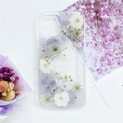15^^ 押し花 ケース オーダー iPhone・Android 押し花ケース、iPhone 16、iPhone 15 Plus、 Google pixel 9