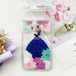 押し花ケース、iPhone 16、iPhone 15 Plus、 Google pixel 9