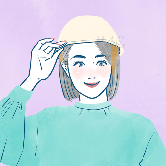 【SNSアイコン】信頼度UP! おしゃれで大人かわいい女の子描きます ーお手元の写真のポーズのままで無くてもOK!ー 人気・おすすめ｜省スペース設計・旅行向けにおすすめ 公式 プライバシー配送 当日出荷対応商品