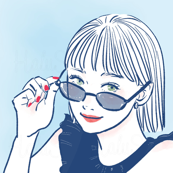 【SNSアイコン】信頼度UP! おしゃれで大人かわいい女の子描きます ーお手元の写真のポーズのままで無くてもOK!ー 人気・おすすめ｜省スペース設計・旅行向けにおすすめ 公式 プライバシー配送 当日出荷対応商品