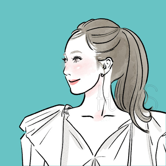 【SNSアイコン】信頼度UP! おしゃれで大人かわいい女の子描きます ーお手元の写真のポーズのままで無くてもOK!ー 人気・おすすめ｜省スペース設計・旅行向けにおすすめ 公式 プライバシー配送 当日出荷対応商品