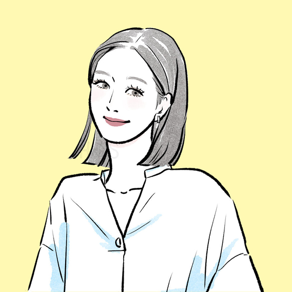 【SNSアイコン】信頼度UP! おしゃれで大人かわいい女の子描きます ーお手元の写真のポーズのままで無くてもOK!ー 人気・おすすめ｜省スペース設計・旅行向けにおすすめ 公式 プライバシー配送 当日出荷対応商品