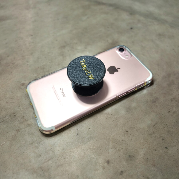 ちょい待ち！　スマホを持つ手の　アピール方法　ポップ　グリップ 2枚目の画像