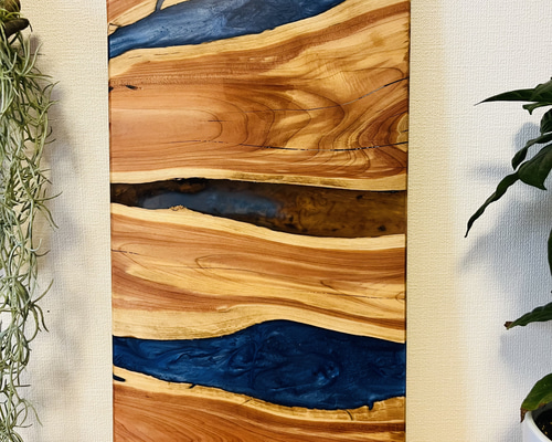 レジンウッド　敷台　ジュエリートレイ　花台　ウッドレジン 8e5ddf545282737e5e2d272d571353