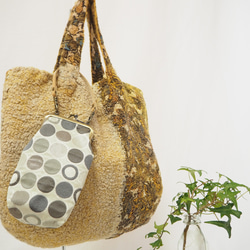 灰色圓點提花煙袋 第5張的照片