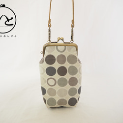 灰色圓點提花煙袋 第1張的照片