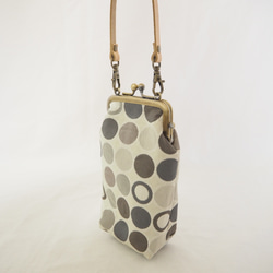 灰色圓點提花煙袋 第4張的照片