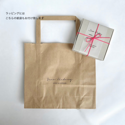 【14kgf or Silver】月とパール キャッチレス-Small ring- 8枚目の画像