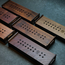 ウォルナット無垢材を贅沢に使用した登山/ソロキャンプに軽量