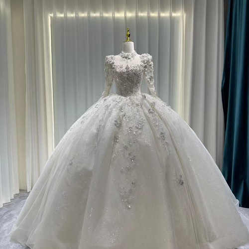 超豪華！首飾り付き 可愛いドレス 韓国スタイル たっぷりレース