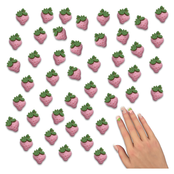 3dネイルパーツ ミニチュア ネイルパーツ お花 いちご バレンタインネイル 71PWtc927VL._UF894,1000_QL80_.jpg