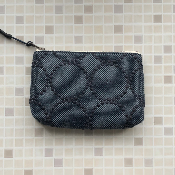 ワケありな逸品 】 ミナペルホネン ハンドメイド ポーチ タンバリン  