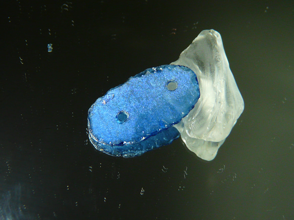 R371 【時の欠片】アフガニスタン出土 ☆銀化☆ローマングラス とんぼ