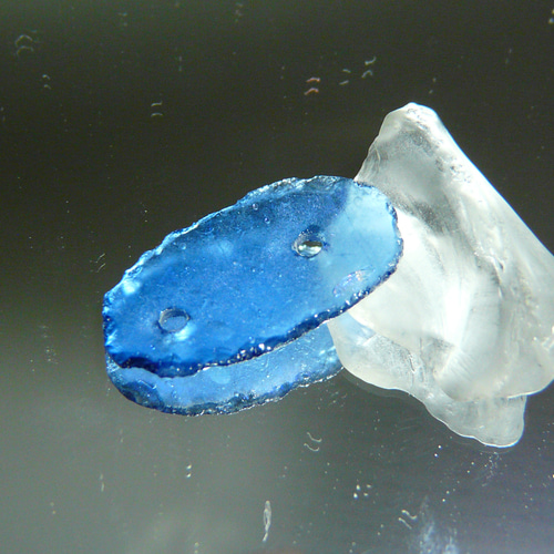 R371 【時の欠片】アフガニスタン出土 ☆銀化☆ローマングラス とんぼ