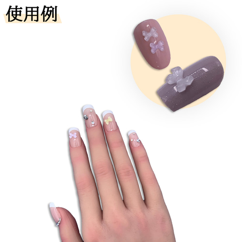 3dネイルパーツ Amazon.co.jp: ネイルパーツ【水色】ブルー 立体 パーツ 3D