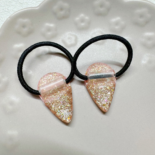 アイスクリームちゃん キッズヘアゴム ヘアゴム ミスズメイド 通販