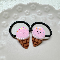 ハンドメイドヘアゴム   アイス  No.20〜No.23 アイスヘアゴム - メルカリ