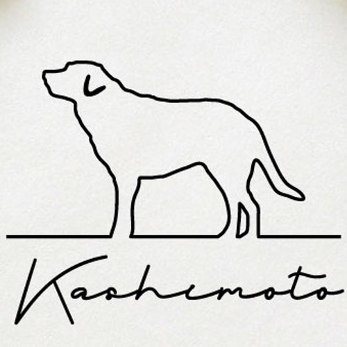 ラブラドールレトリバー_ペットシルエットサインスタンプ_犬グッズ_名