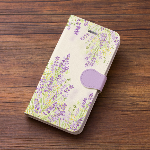 [智慧型手機外殼] 薰衣草花園 [透明外殼] 幾乎適用於所有 iPhone/Android 型號 iPhone16 第9張的照片