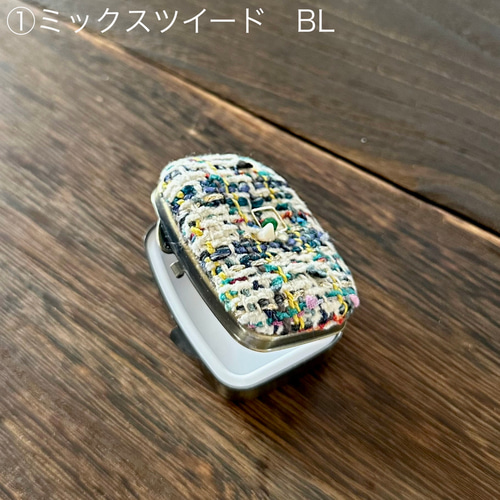 ヨーロッパファブリックの小物入れ マルチケース アクセサリー