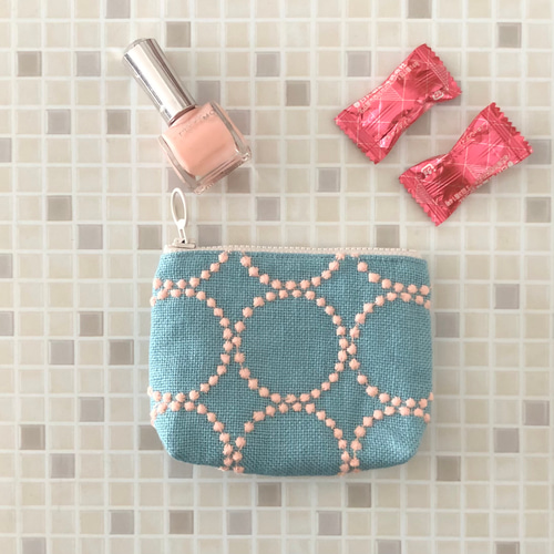 ミナペルホネンミニミニポーチタンバリン