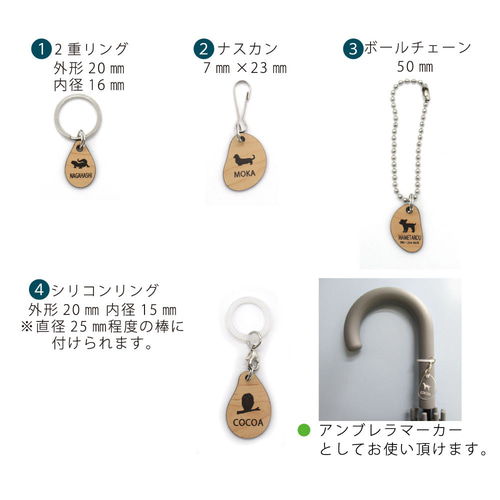 スタンダードダックスフンド_ペットシルエットサインスタンプ_犬グッズ