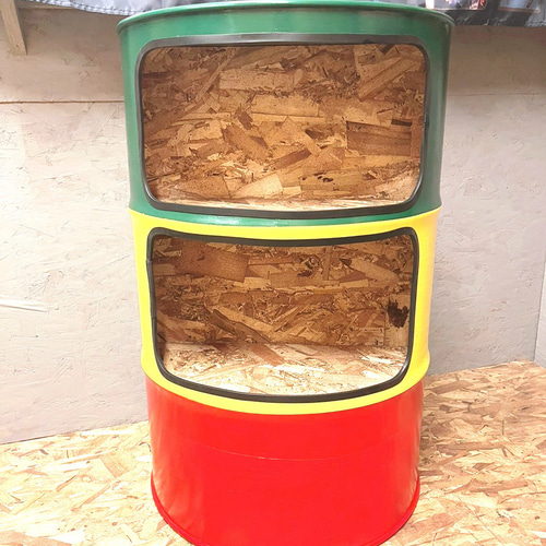 ラスタカラードラムハーフラック ラスタカラードラムハーフラック