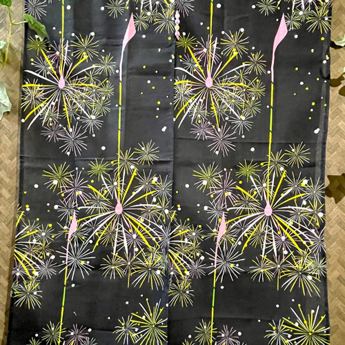 線香花火柄のれん カーテン Only-わん🐾 通販 17978936｜Creema