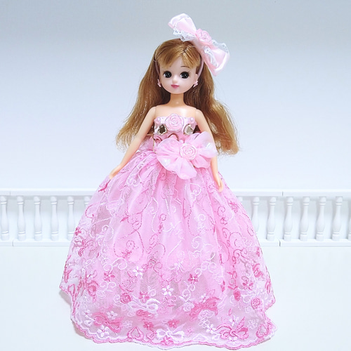 一点物♥リカちゃん♥ドレス ピンク de ルンルンルン♪♪♪ ドレス