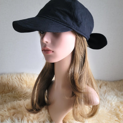 小顔効果☆ラクーンファークロケットハット毛皮帽子 付け耳暖か