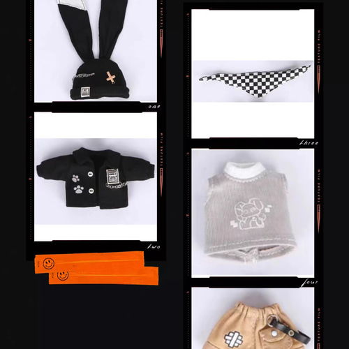 専用ページ　オビツ11、ねんどろいどどーる服　142 Amazon.co.jp: オビツ11 服 OB11 服【Cool Boy スーツ+靴】11cm