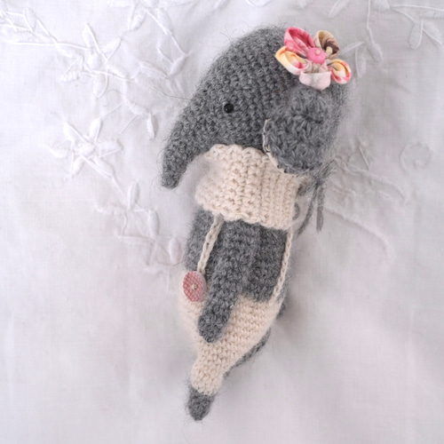 ぞうのあみぐるみ 編みぐるみ ぞう あみぐるみ dear._.loulou