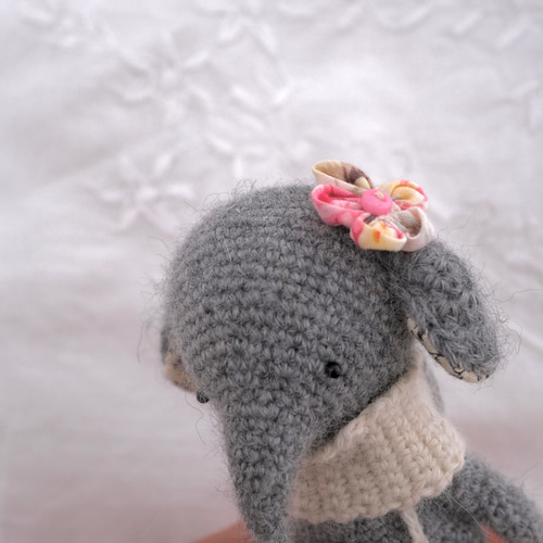 ぞうのあみぐるみ 編みぐるみ ぞう あみぐるみ dear._.loulou 通販