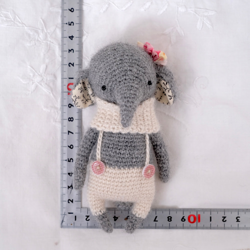 ぞうのあみぐるみ 編みぐるみ ぞう あみぐるみ dear._.loulou