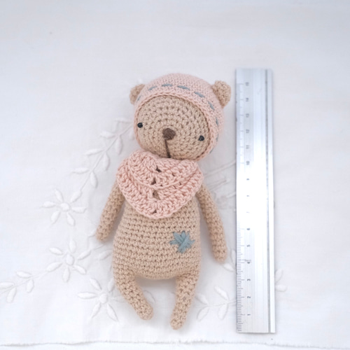 無料編み図 / Free pattern】Teddy 05 | piggiesagogo