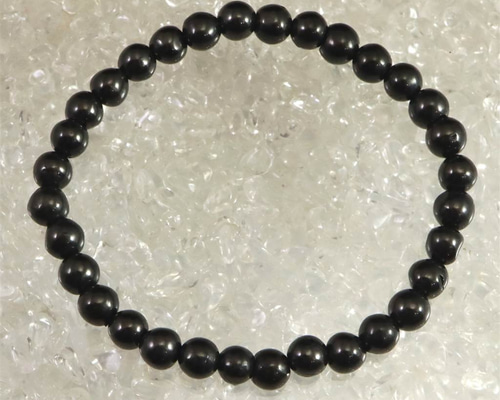 hatachuロシア産シュンガイト　8mm ブレスレット　8-164 ノーブルシュンガイト エリートシュンガイト 6mmブレスレット 7.8g