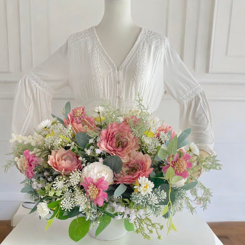 光触媒 フラワーアレンジ 造花 お供え 誕生日 贈り物 仏花