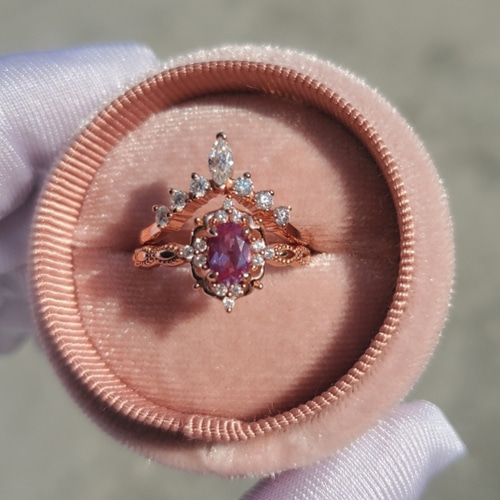 天然石　アレキサンドライト　ルース　天然石リング 天然 アレキサンドライト 0.745ct ルース 原石 加工承ります