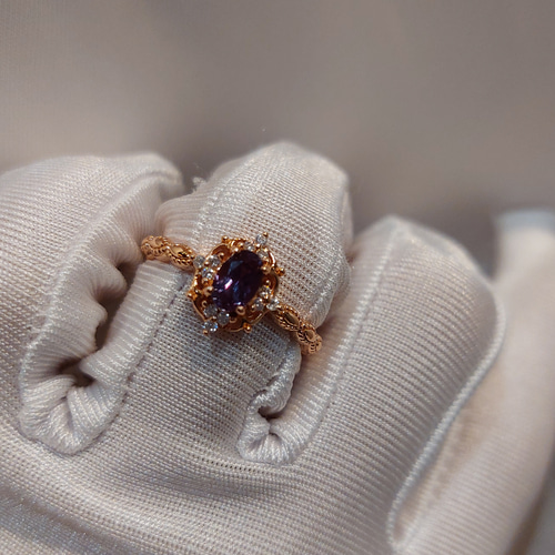 lab pink アレキサンドライト 天然石 トパーズ ジェムストーン